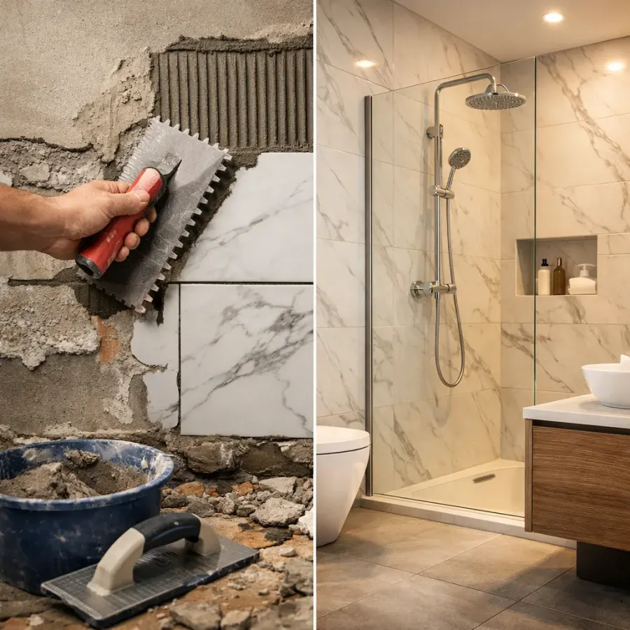 Rénovation de salle de bain